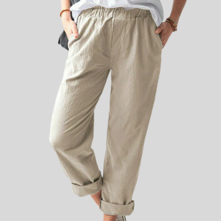 Eimear | Soft-Structure Trousers