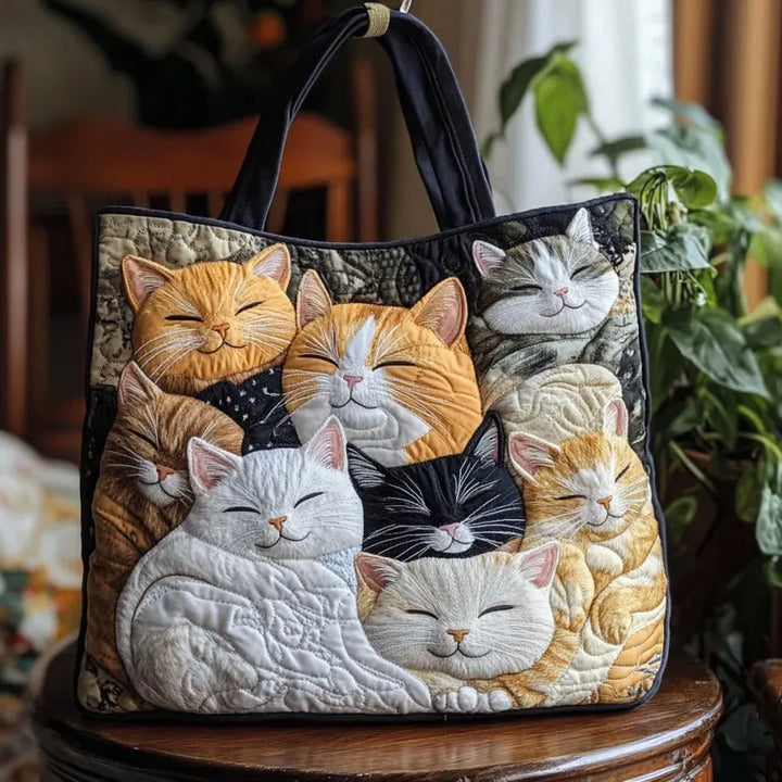 Sac Artisanal Matelassé - Alvó Macskák