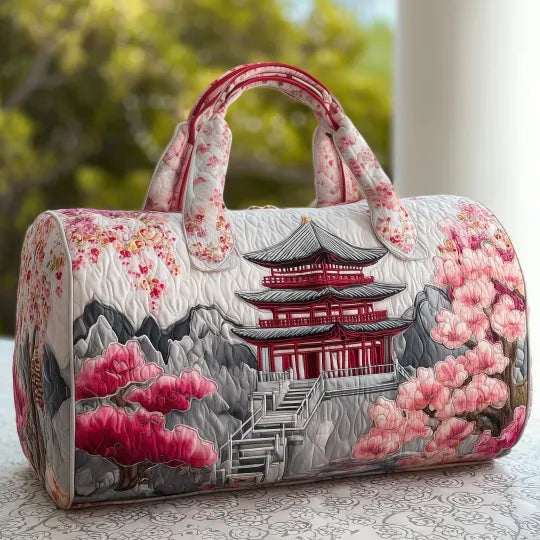 Japon Stílusú Utazótáska Párnázott